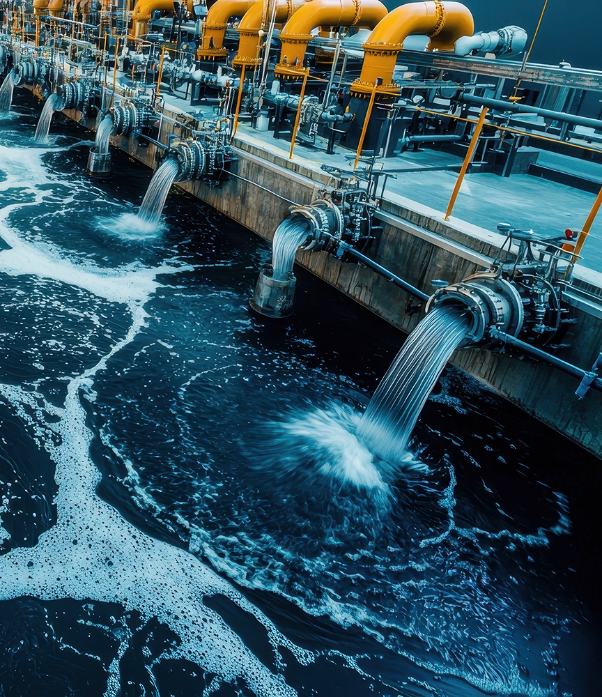 Depuratore di Fregene gestito da Acea Acqua