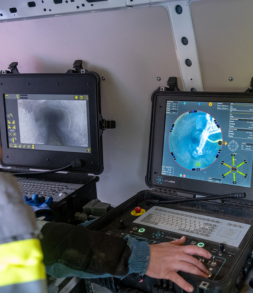 Sistema di manutenzione predittiva adoperato da un tecnico Acea