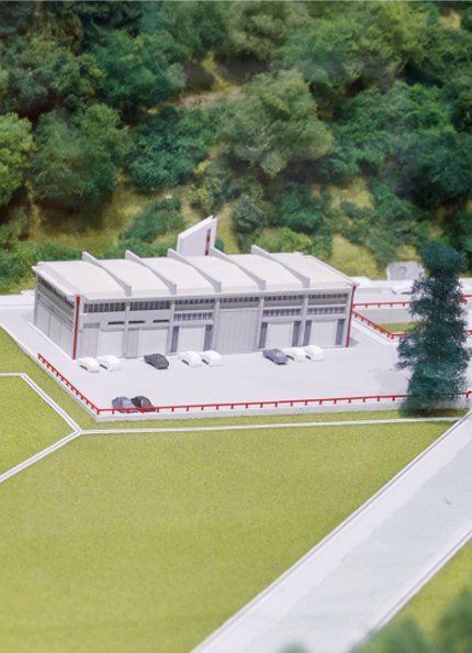 Modello 3D dell'Acquedotto Peschiera