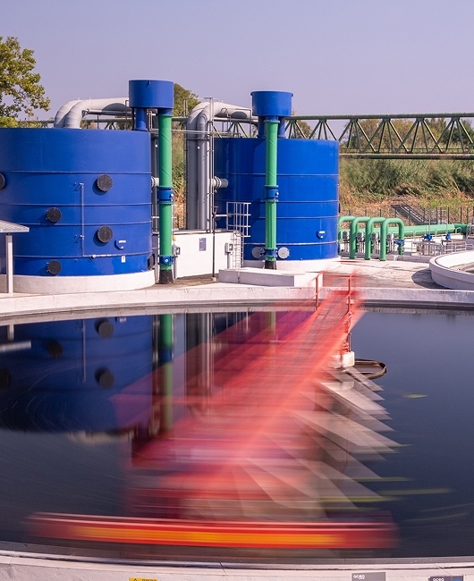 Depuratore di Fregene gestito da Acea Acqua