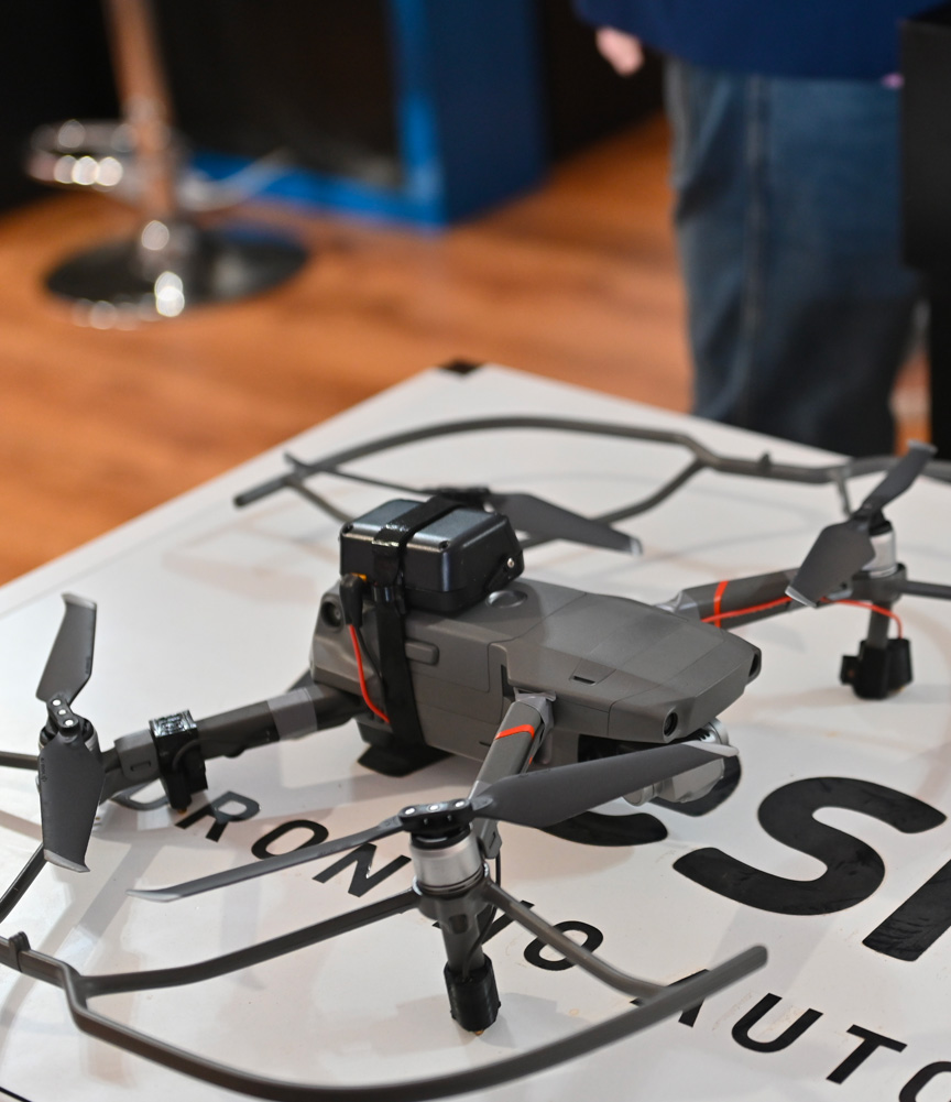 un drone per il monitoraggio delle reti Acea