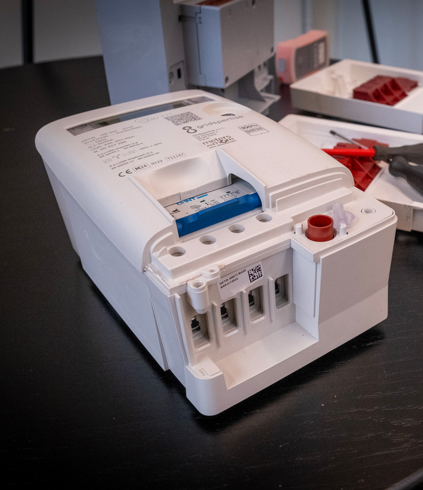 Uno smart meter, nuovo contatore Acea