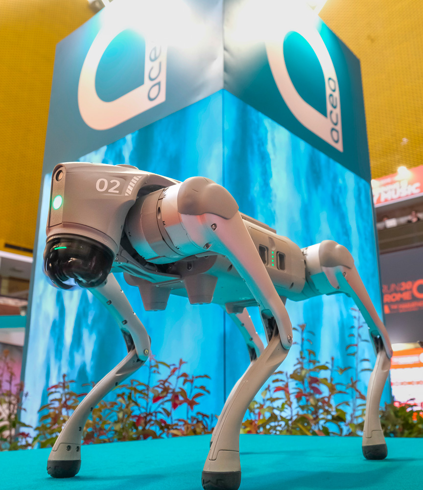 Il cane robotico sviluppato da Acea