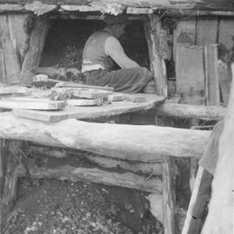 Nel 1938 operaio Acea lavora alle condotte
