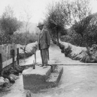 Nel 1908 un tecnico Acea fa un sopralluogo